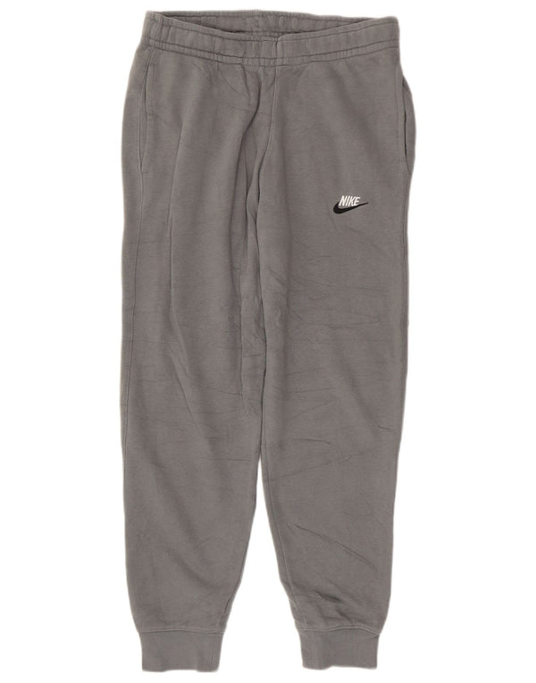 NIKE Pantalon de survêtement pour femme Joggers UK 10 Small Gris Coton