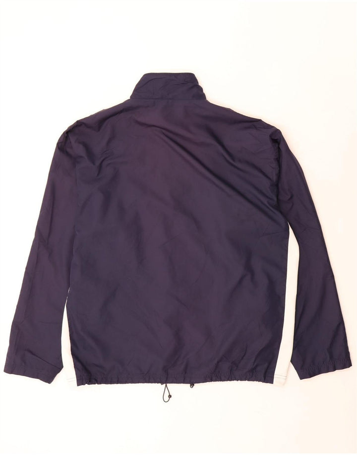 Fila Veste de survêtement pour homme XL Bleu marine Colorblock Polyester
