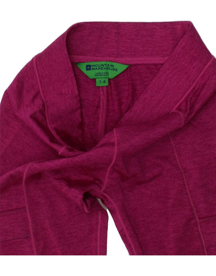 MOUNTAIN WAREHOUSE Girls Leggings 7-8 Years Pink Polyester Vintage Mountain Warehouse and Second-Hand Mountain Warehouse from Messina Hembry 