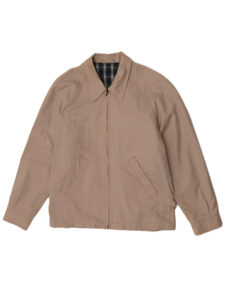 Marks & Spencer Veste Bomber Homme UK 36 Petit Beige Polyester