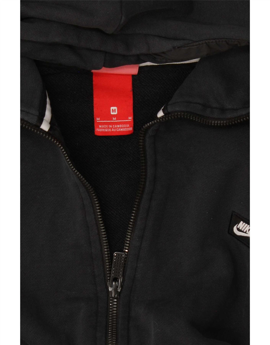 Nike Sweat à capuche zippé pour homme Noir moyen