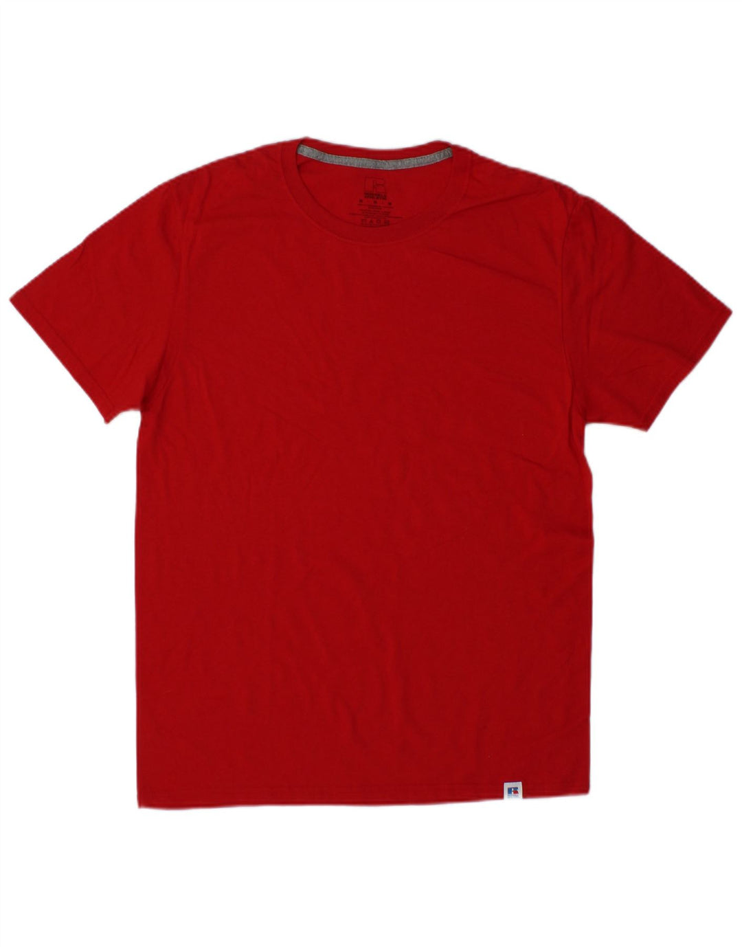 RUSSELL ATHLETIC T-Shirt Homme Haut Rouge Moyen Coton
