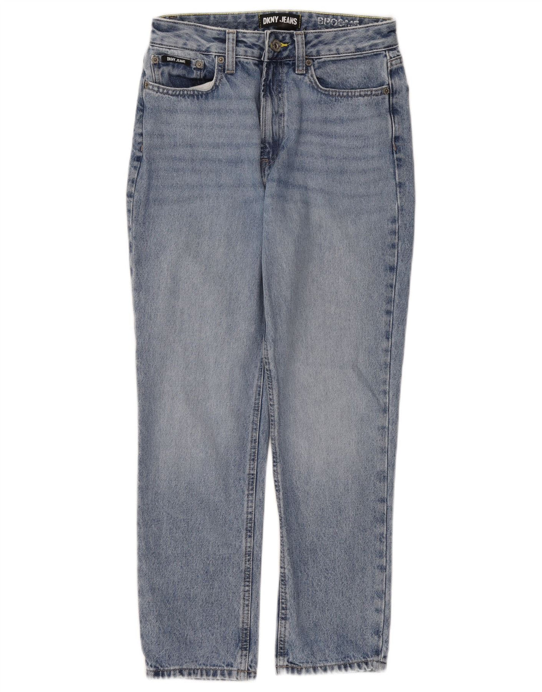 Dkny Jean fuselé taille haute femme W28 L27 coton bleu