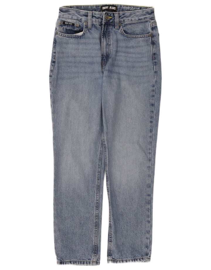 Dkny Jean fuselé taille haute femme W28 L27 coton bleu
