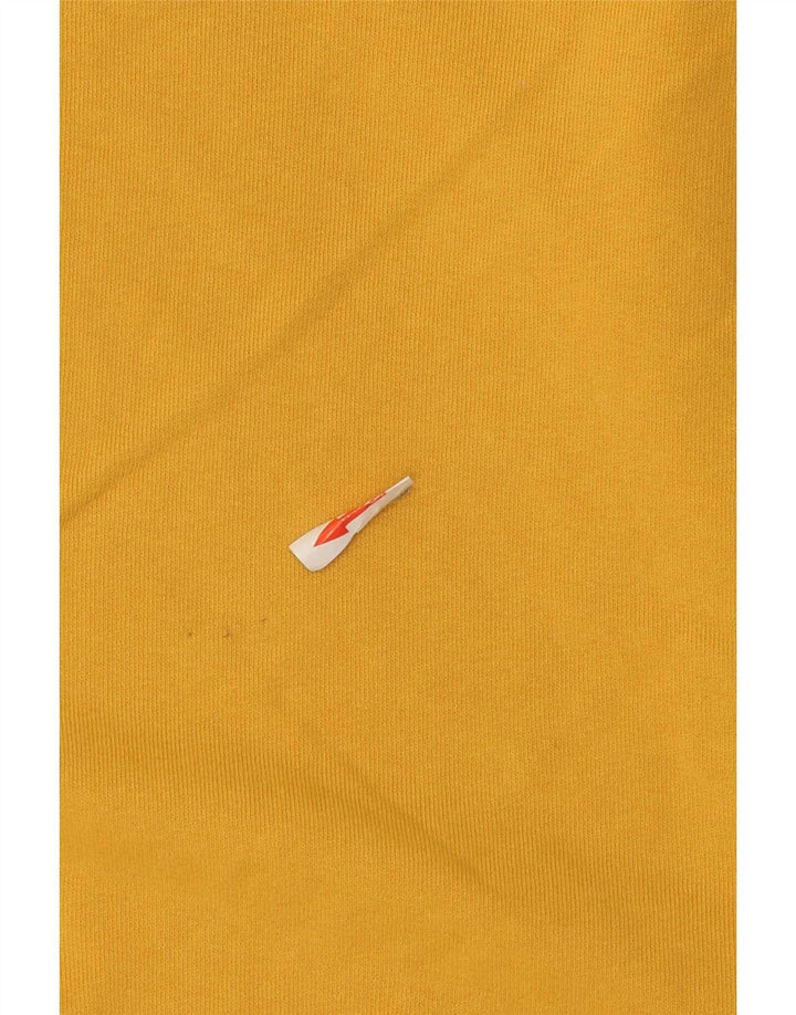 Wrangler Sweat-shirt pour homme en coton jaune Taille L