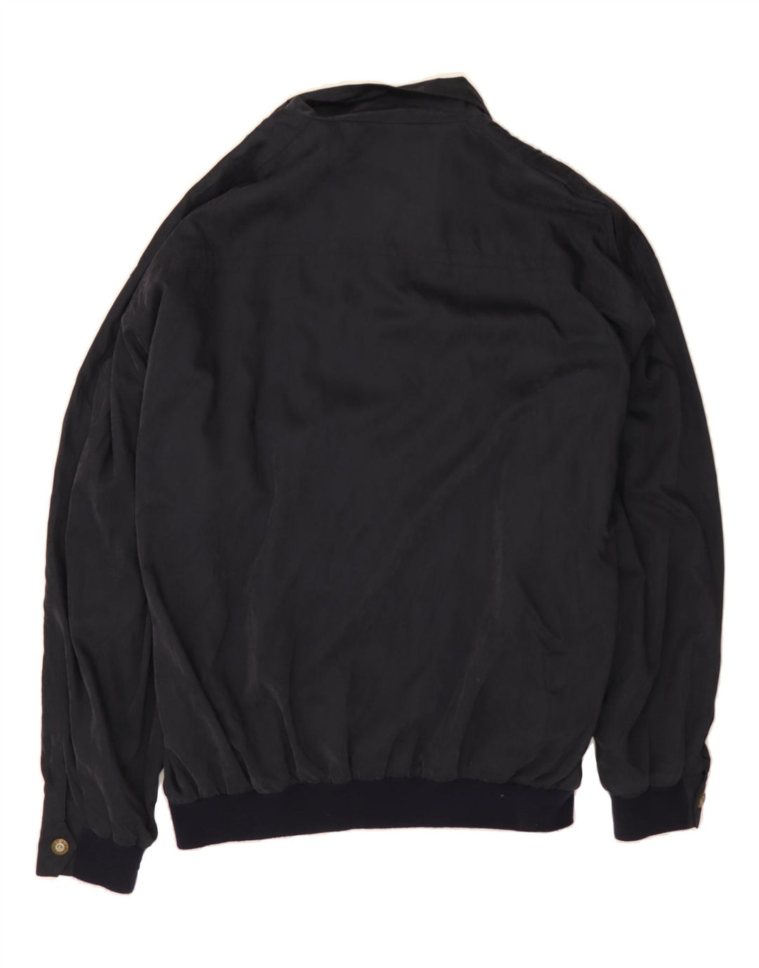NAVIGARE Mens Bomber Jacket UK 44 2XL Navy Blue Vintage Navigare and Second-Hand Navigare from Messina Hembry 