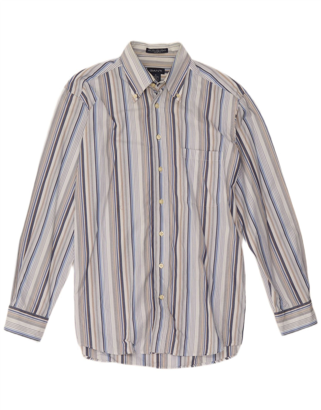 Gant Chemise Medium Multicolore Rayé Coton Homme