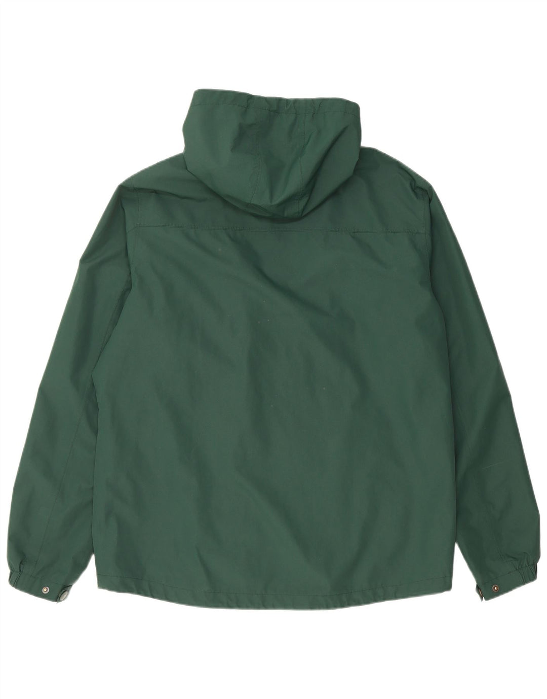 Fat Face Veste coupe-vent à capuche pour homme UK 40 Large Vert Polyester