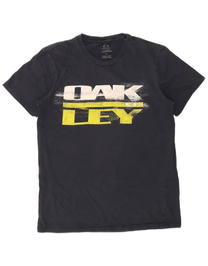 Oakley T-shirt graphique pour hommes, petit, bleu marine