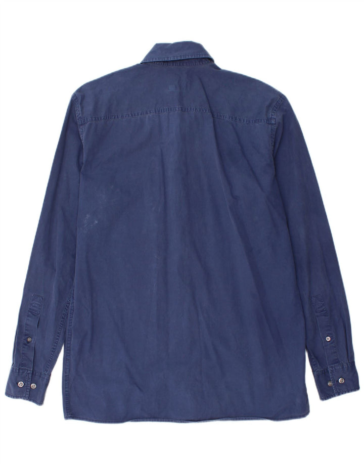 Chemise Homme Gas Small Bleu Marine Coton