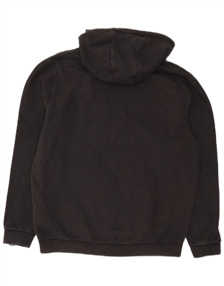 ELLESSE Pull à capuche graphique pour homme XL Noir Coton