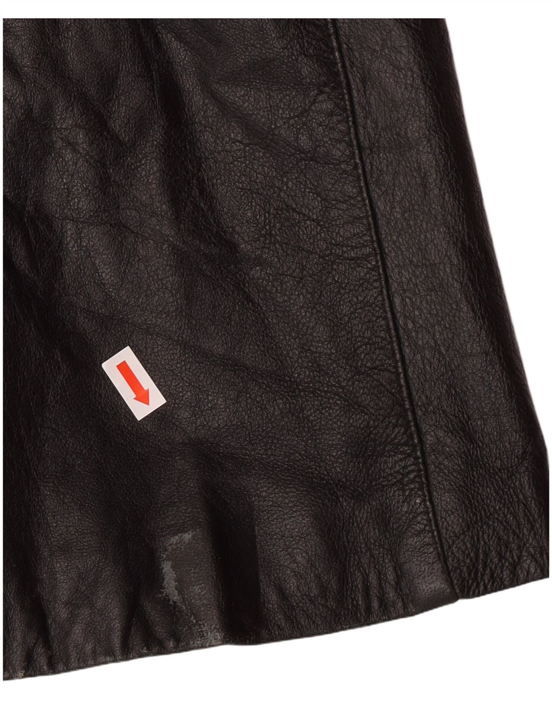 NOUVELLE COLLECTION Manteau en Cuir Femme IT 44 Cuir Noir Moyen
