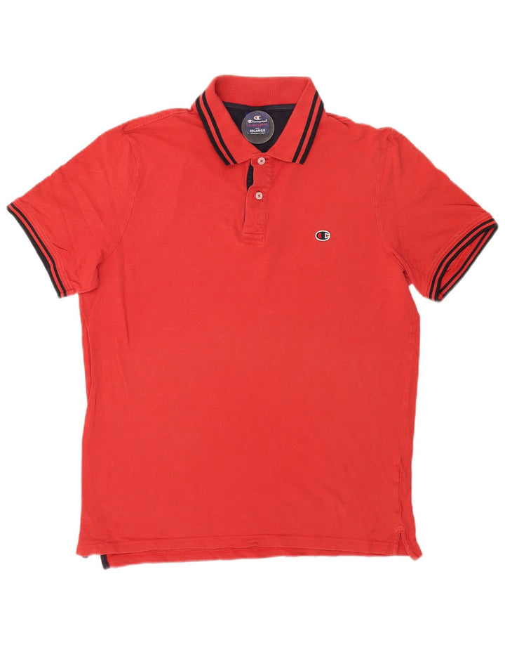 Champion Polo Homme 2XL Rouge