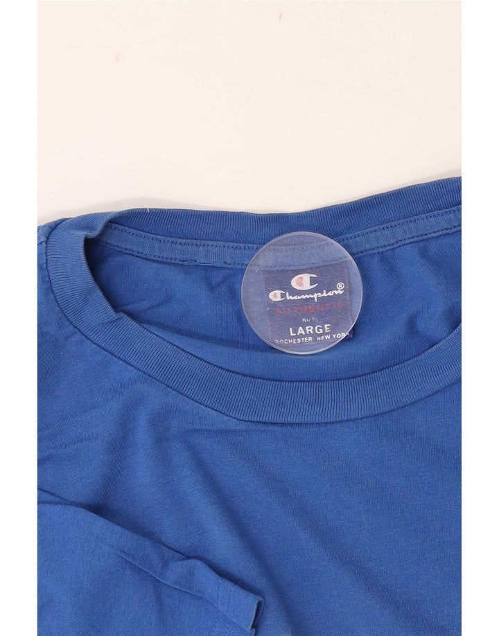 Champion T-Shirt Graphique Homme Grand Bleu