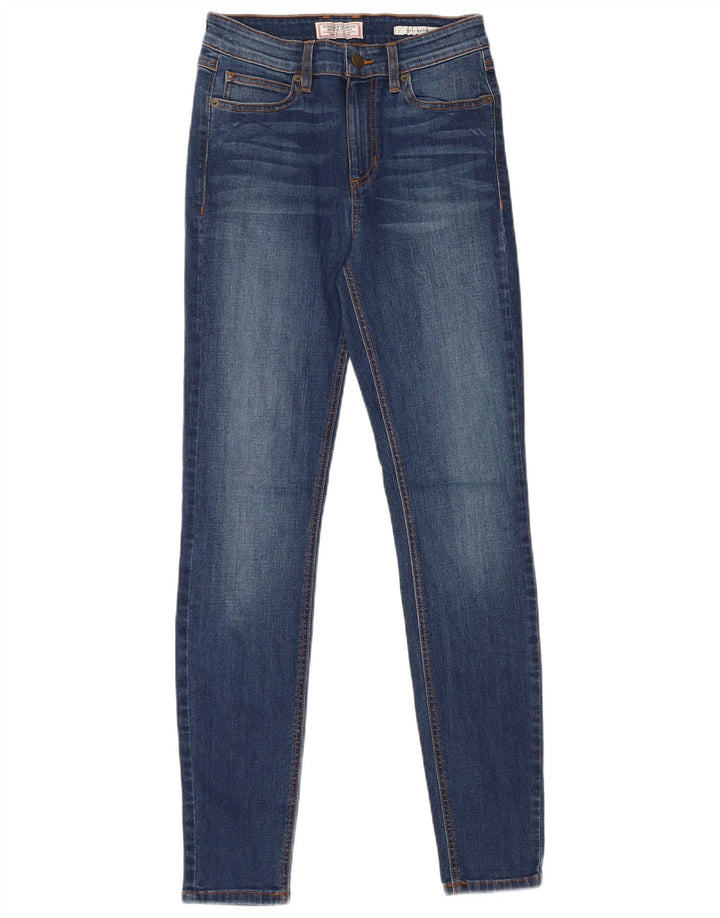 Guess Jean Skinny Femme W27 L29 Bleu