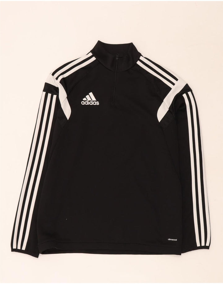 ADIDAS Haut de Survêtement Climacool Pull Garçon 13-14 Ans XL Noir