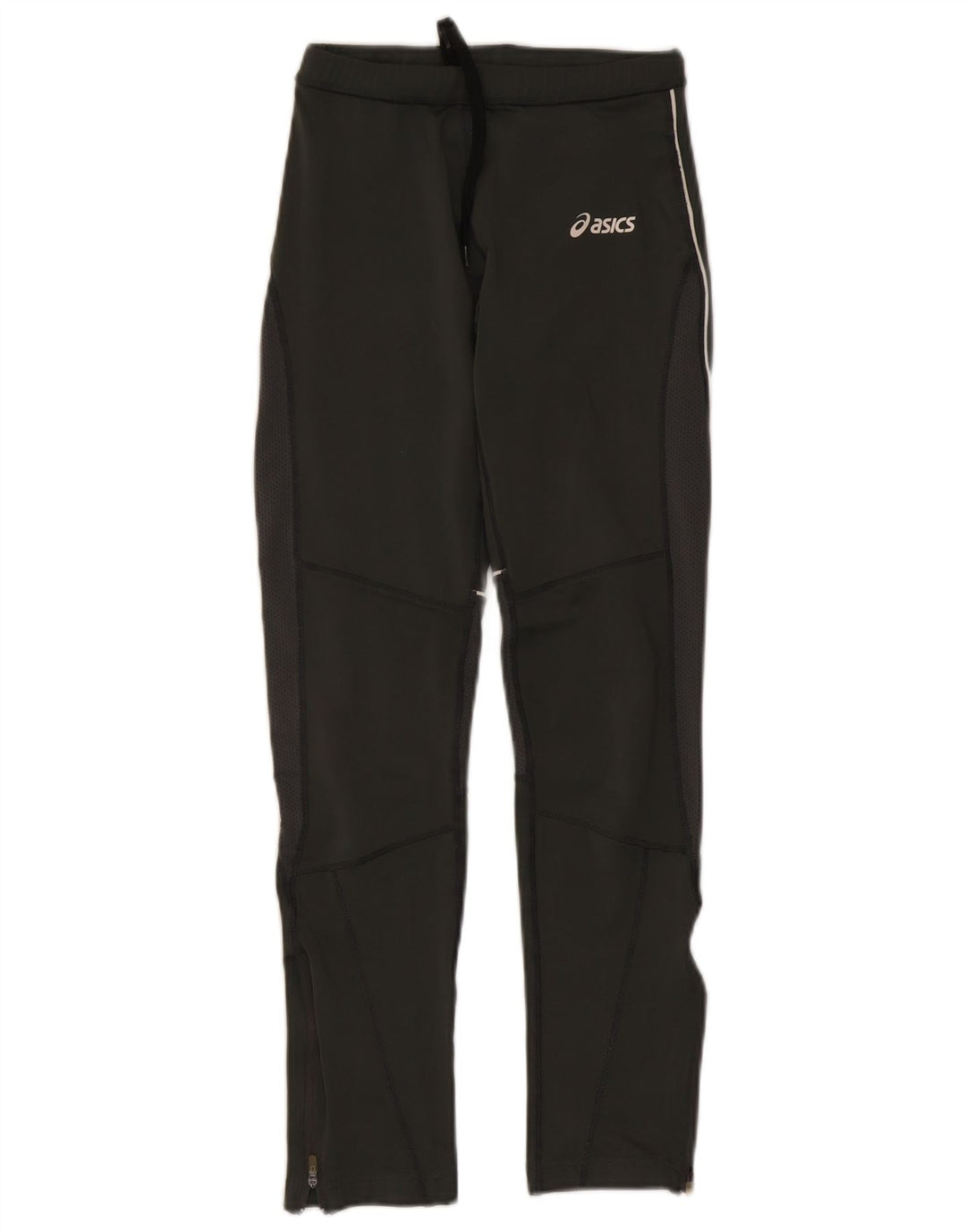 Asics Pantalon de survêtement pour femme UK 4 XS Kaki Polyester