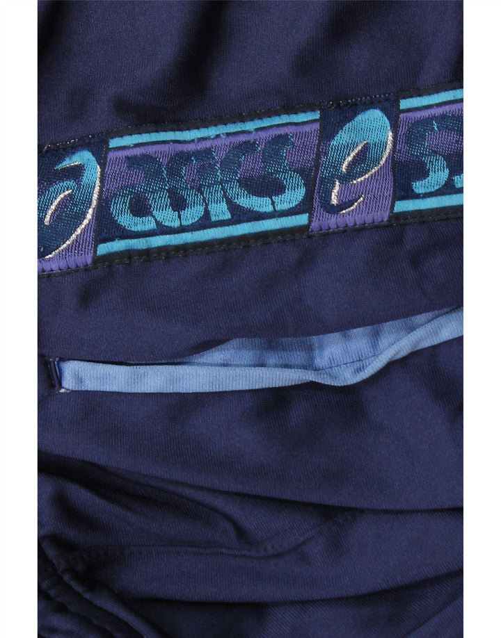 Asics Pantalon De Survêtement Graphique Homme Bleu Marine Moyen Polyamide