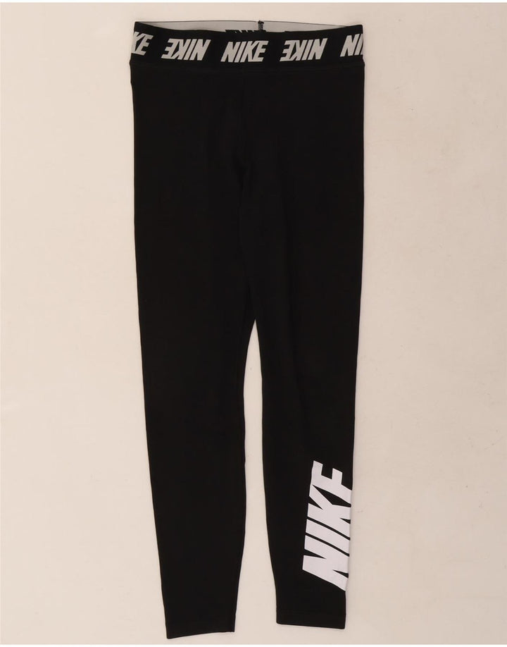 Nike Legging graphique pour femme UK 12 Noir moyen