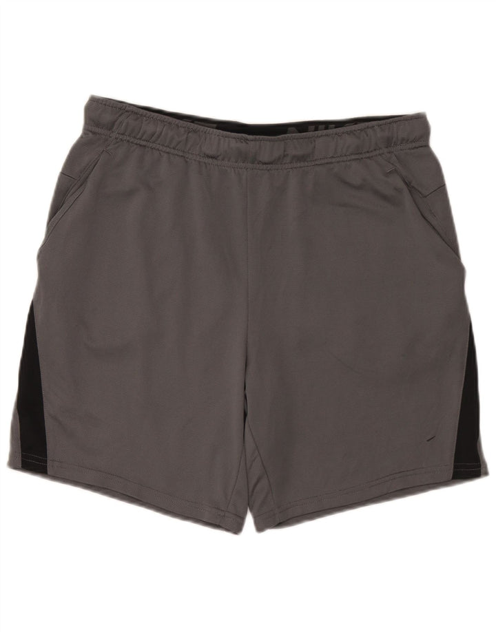 Nike Short de sport Dri Fit Standard pour homme en polyester color block Taille L