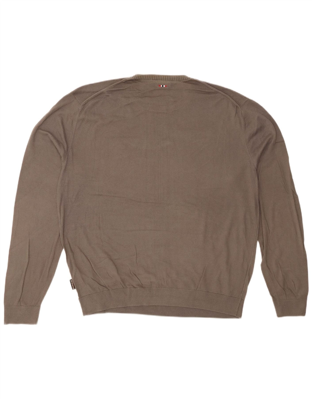 NAPAPIJRI Pull à col rond pour homme 2XL Gris Coton