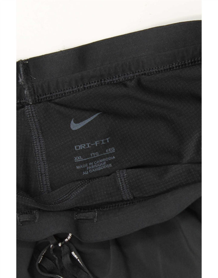 Nike Short de sport Dri Fit pour homme 2XL Bleu marine