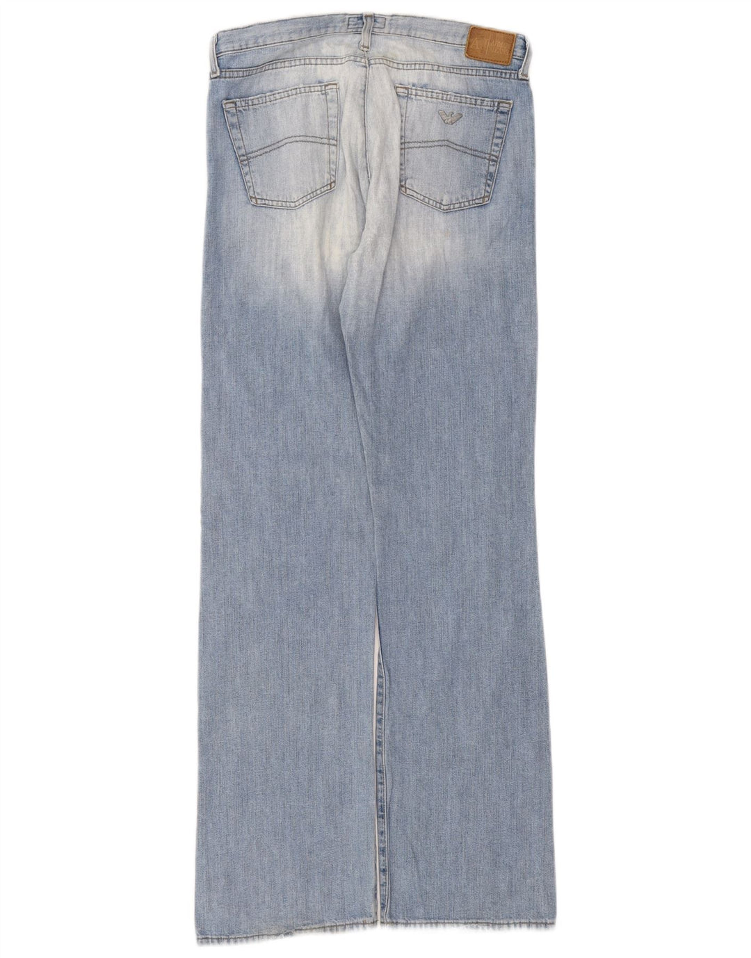 Armani Jeans Bootcut Femme W29 L32 Bleu Coton