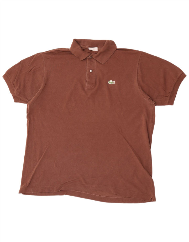 Lacoste Polo Homme Taille 5 Grand Coton Marron