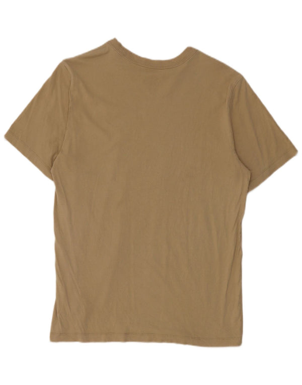 Nike T-Shirt Homme Coton Beige Moyen