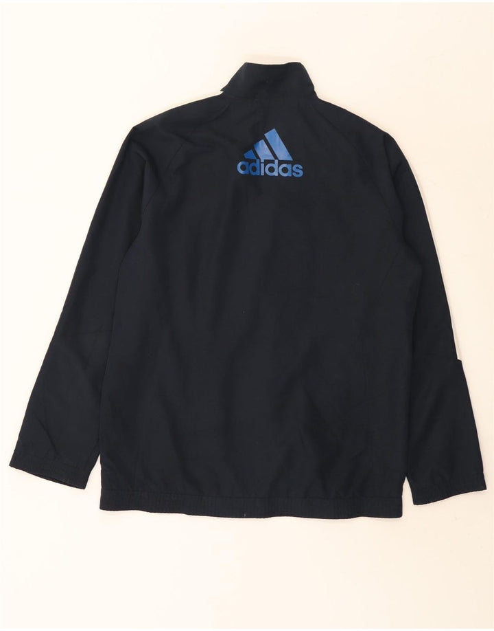 Survêtement complet Adidas garçon graphique 15-16 ans bleu marine polyester