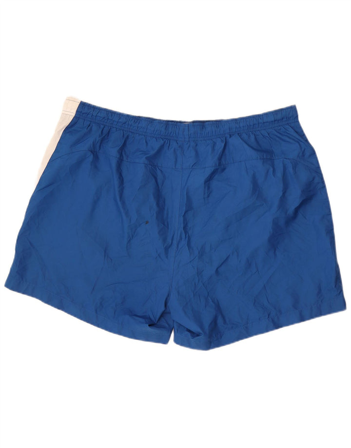 Nike Short de sport pour homme 2XL Bleu colour block