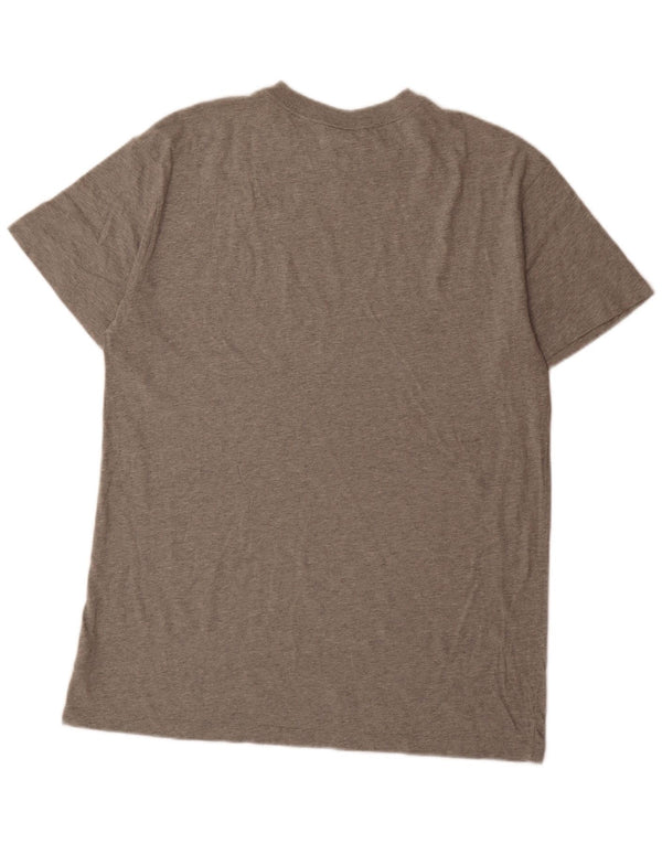 Nike T-Shirt Homme Grand Gris Coton