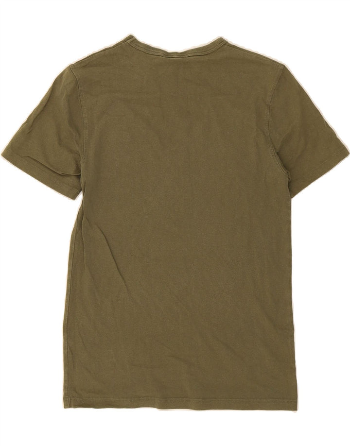 CHAMPION Mens Heritage T-Shirt Top XS Khaki Vintage Champion and Second-Hand Champion from Messina Hembry 