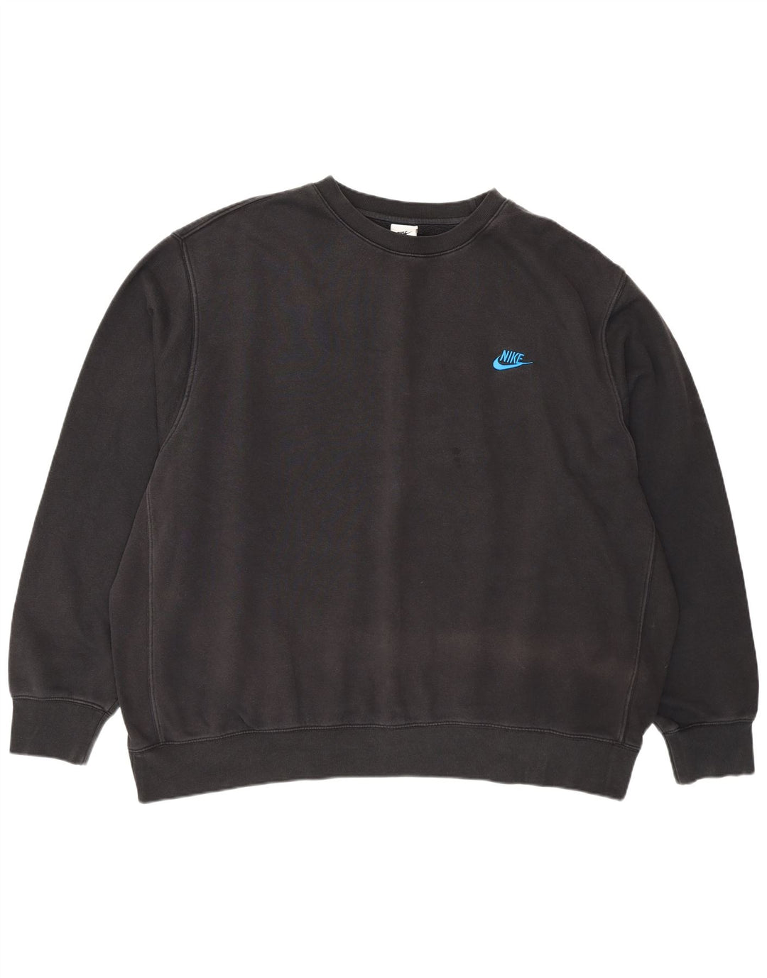 Nike Sweat-shirt pour homme en coton noir 2XL