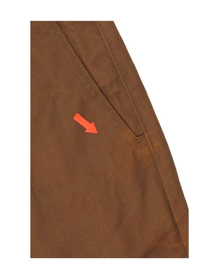Volcom Pantalon Chino Droit Femme W32 L31 Marron Coton