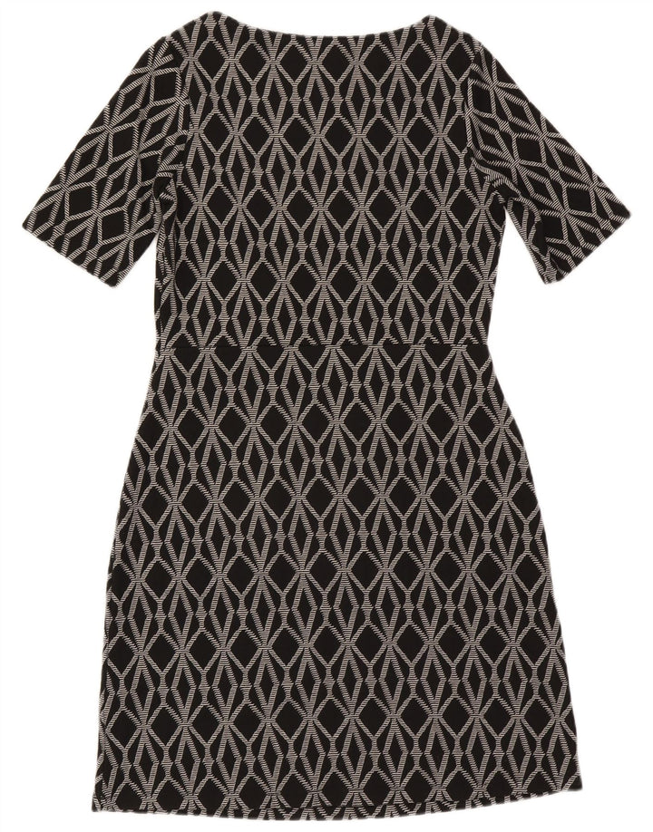 Next Robe fourreau pour femme UK 42 Polyester géométrique gris moyen