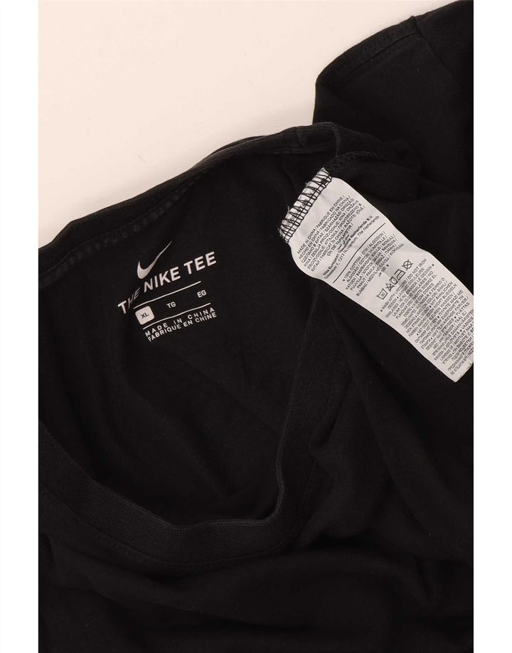 Nike T-Shirt Homme Haut XL Noir Coton