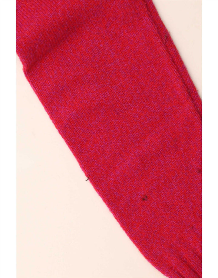 Dolce & Gabbana Pull col en V pour femme IT 44 Bordeaux moyen