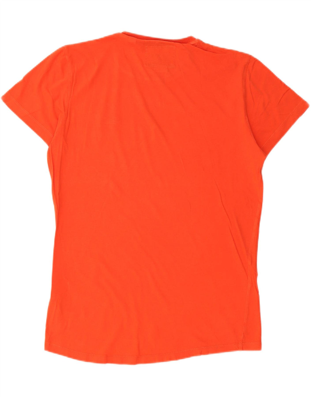 SUPERDRY T-Shirt Homme Orange Moyen Coton
