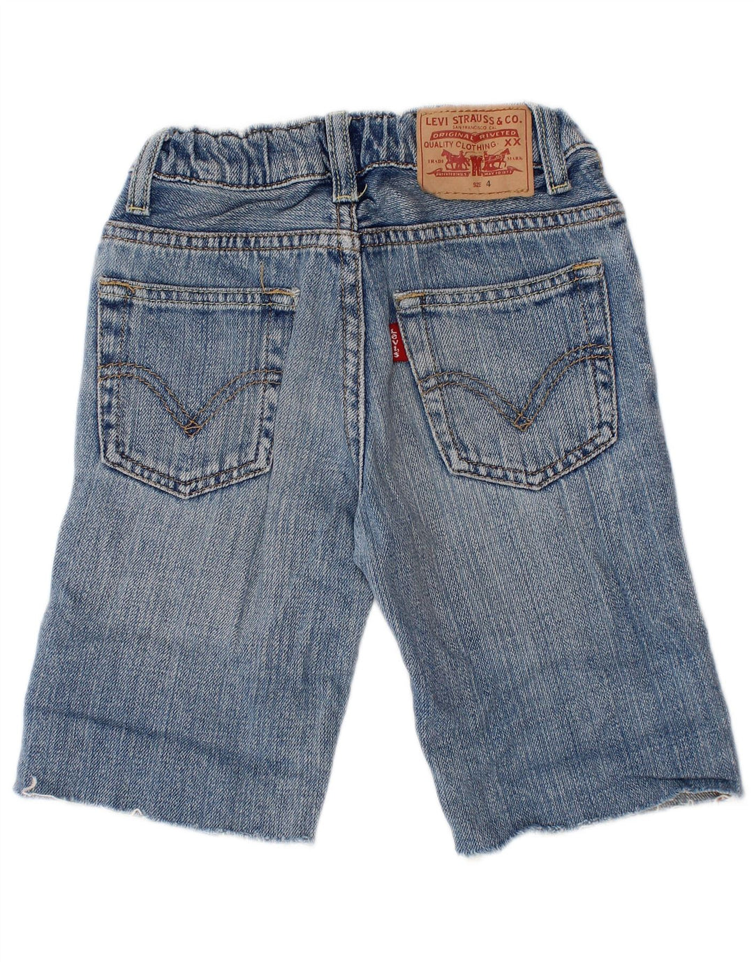 Levi's Short en jean garçon 3-4 ans W22 Bleu Coton