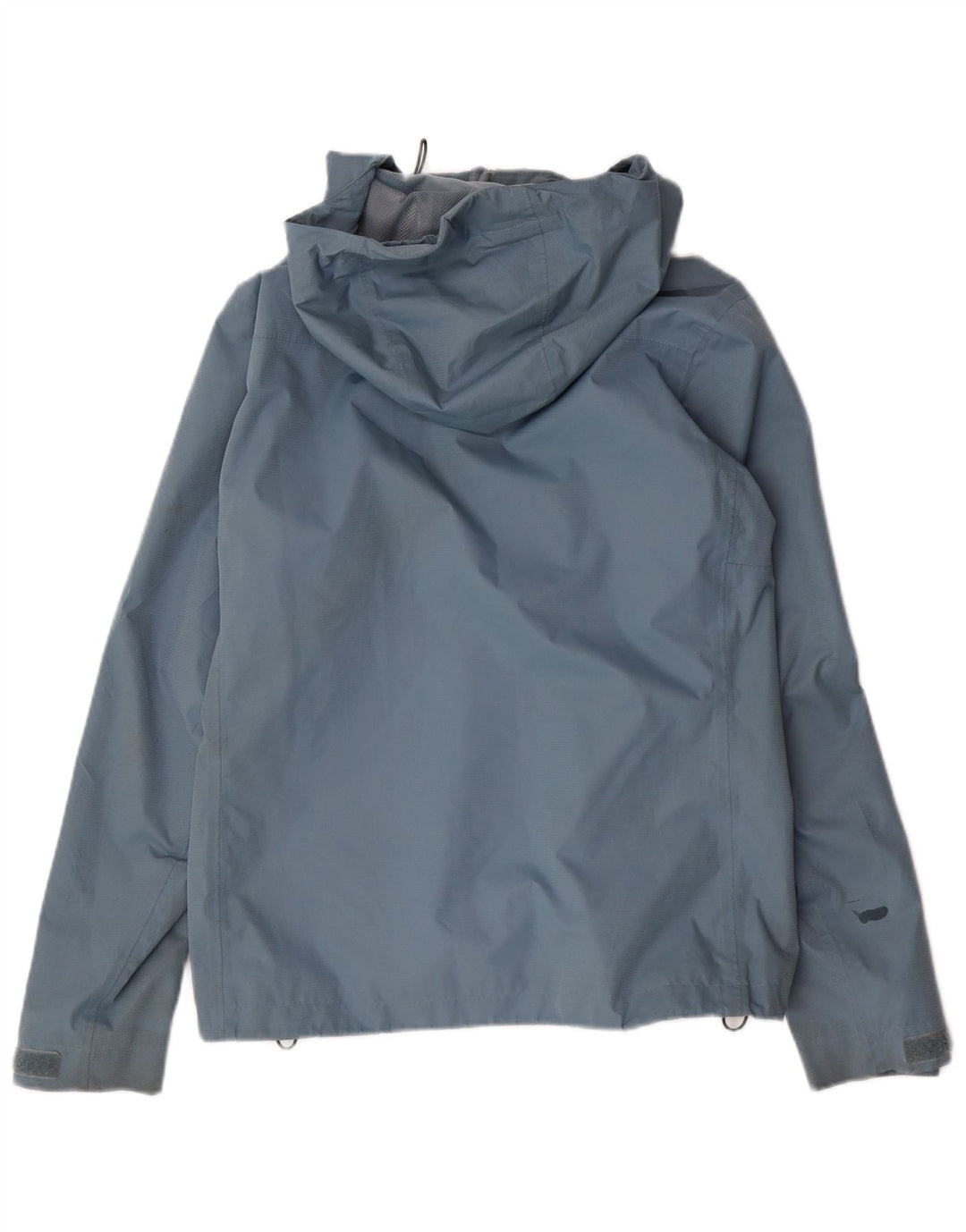 Adidas Veste de pluie à capuche pour femme UK 14 Bleu moyen Polyester