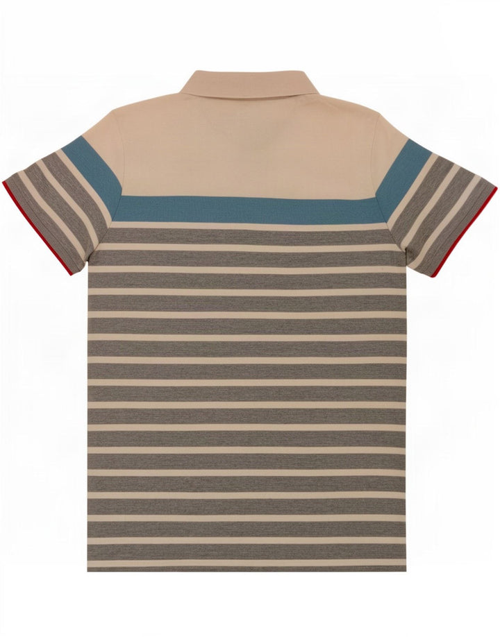Ellesse Polo Heritage Homme Coton Rayé Multicolore Moyen