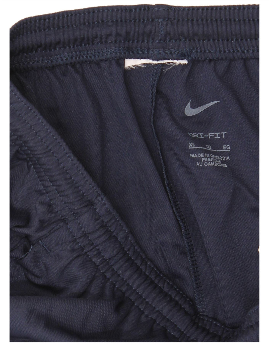 NIKE Pantalon de survêtement Dri Fit pour femme UK 18 XL Bleu marine