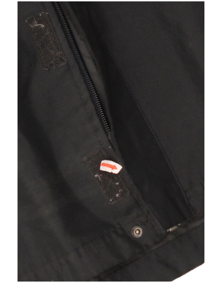 NIKE Veste de pluie à capuche pour garçon 12-13 ans Large Noir Colorblock Polyester