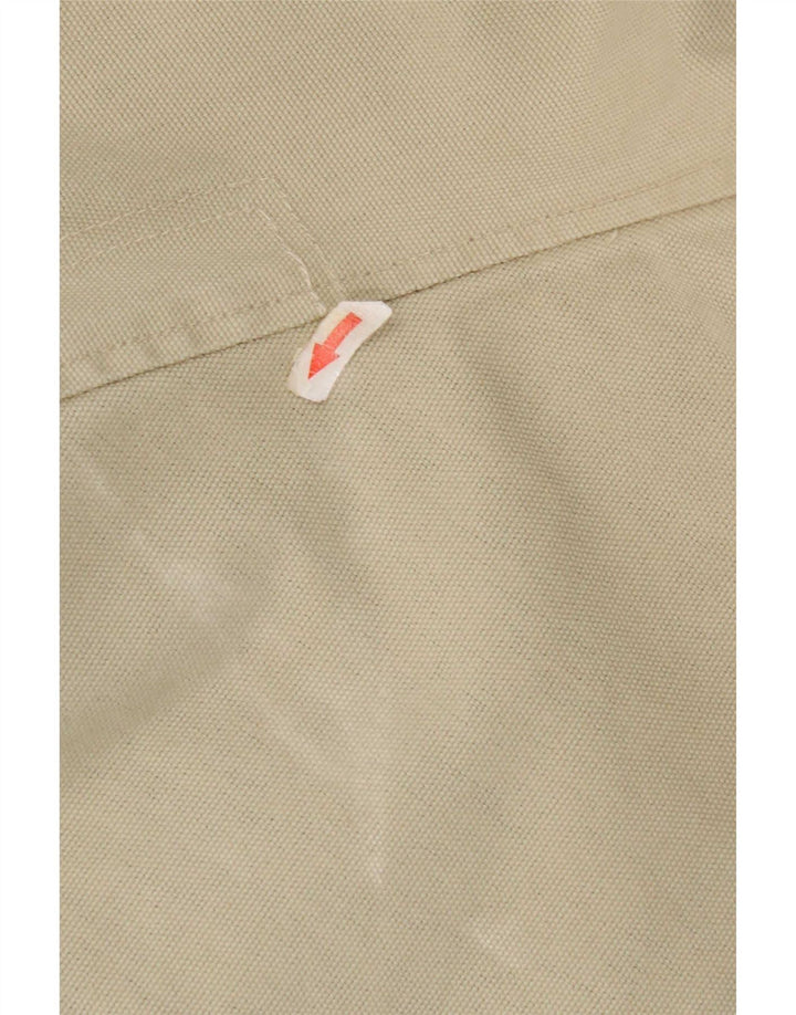 Veste Bomber Homme Vintage UK 42 XL Beige Colourblock