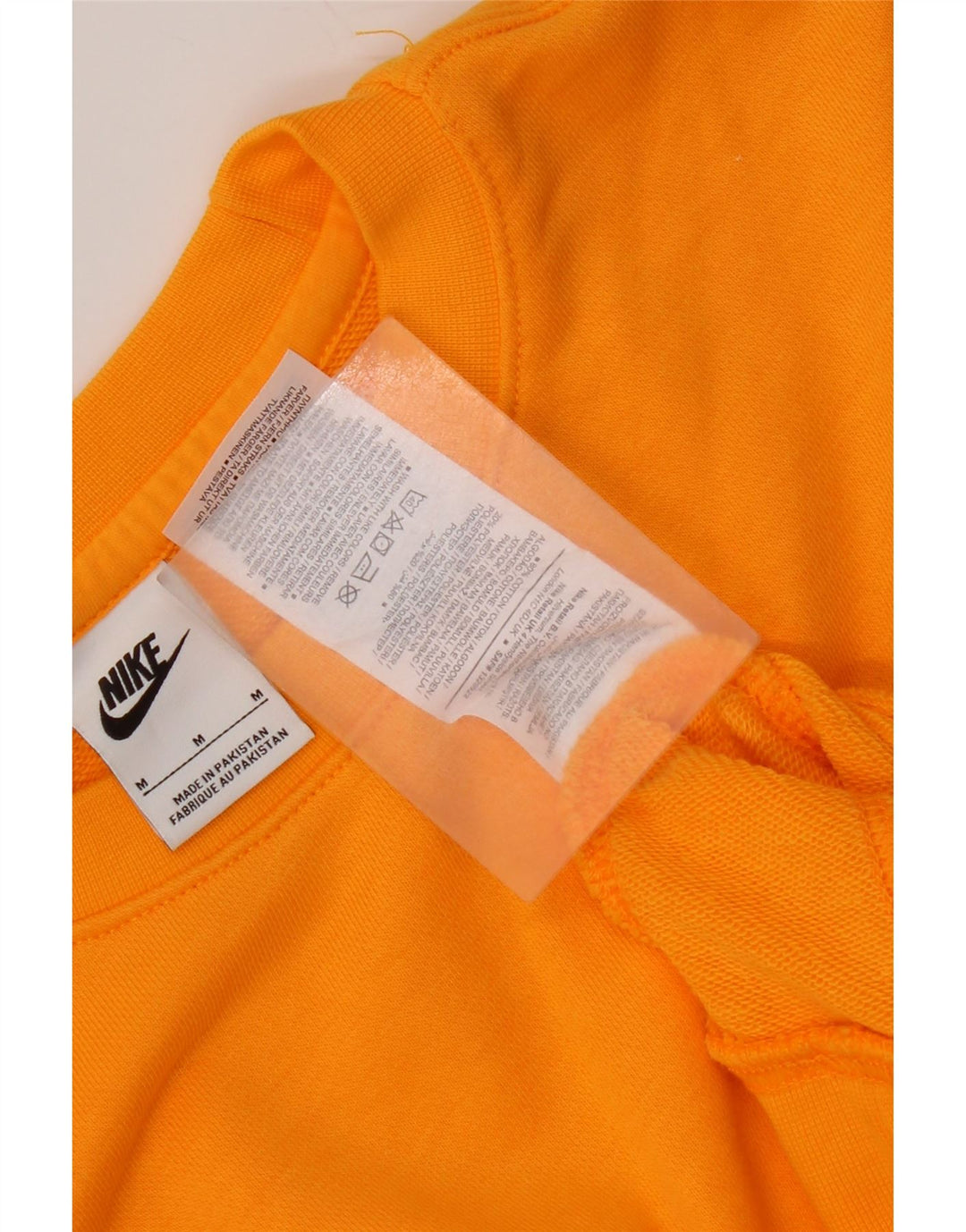 Nike Sweat-shirt en coton orange moyen pour homme