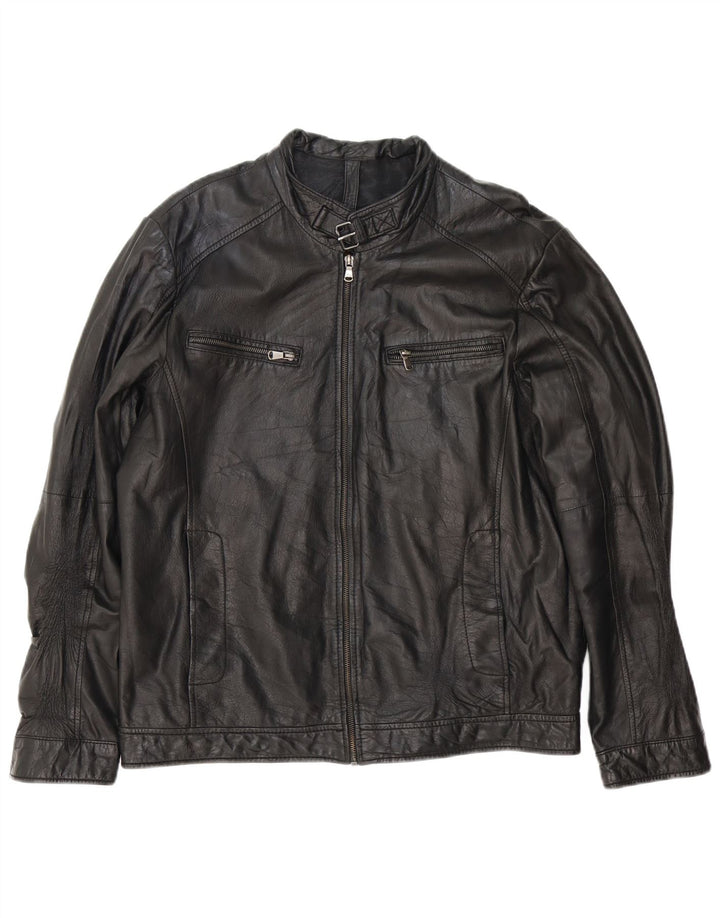 Conbipel Veste en Cuir Homme IT 54 XL Cuir Noir