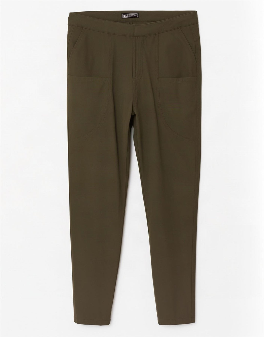 Mountain Warehouse Pantalon Cargo Slim Homme W30 L28 Kaki Polyamide