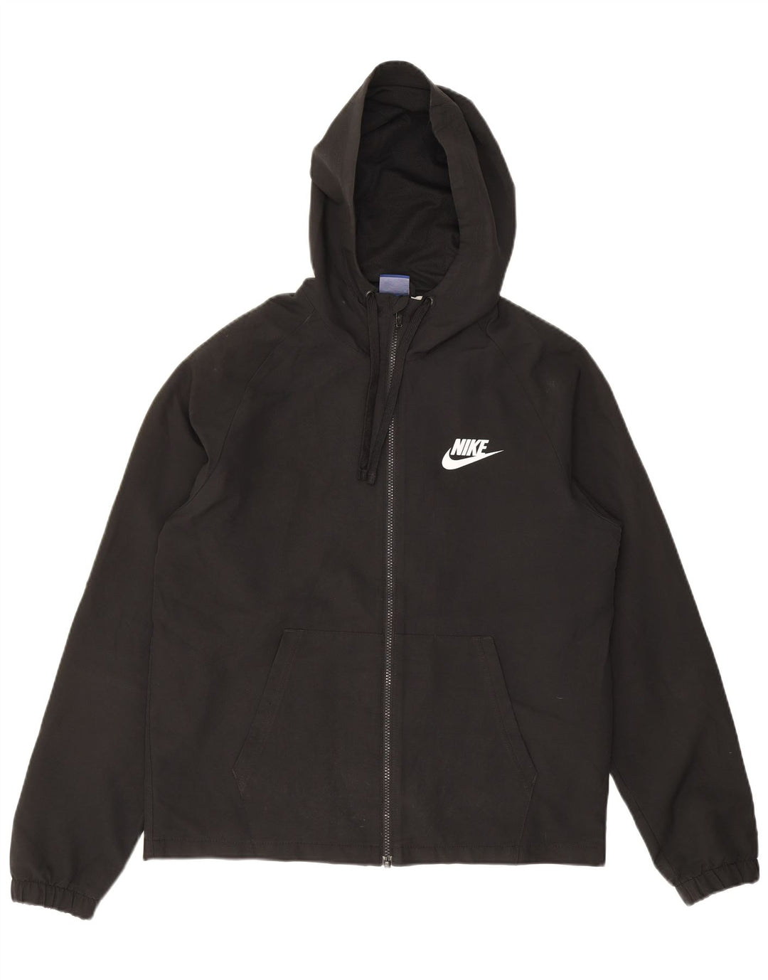 Nike Veste de survêtement à capuche pour homme Noir moyen Polyester