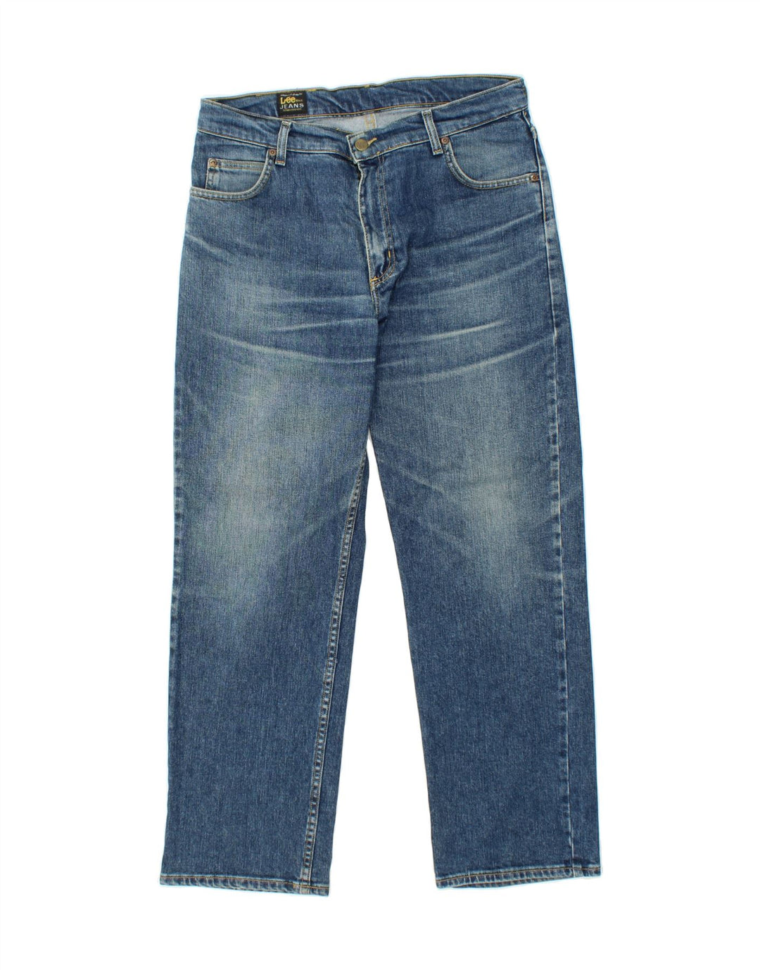 LEE Jean droit femme W34 L30 bleu coton